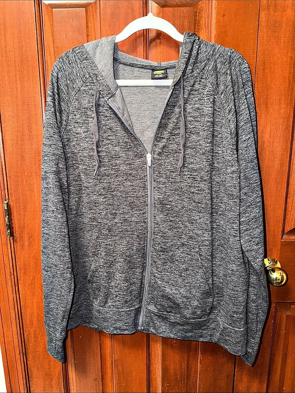 Athletic Works Gray Zip Hoodie
